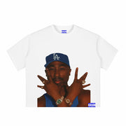 Hometown Heroes × 2Pac (OVERSIZED White Tee)