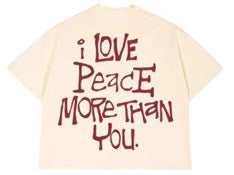 Peace Box Fit Tee