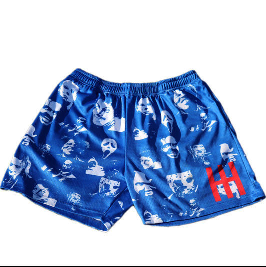 Adult blue villain shorts